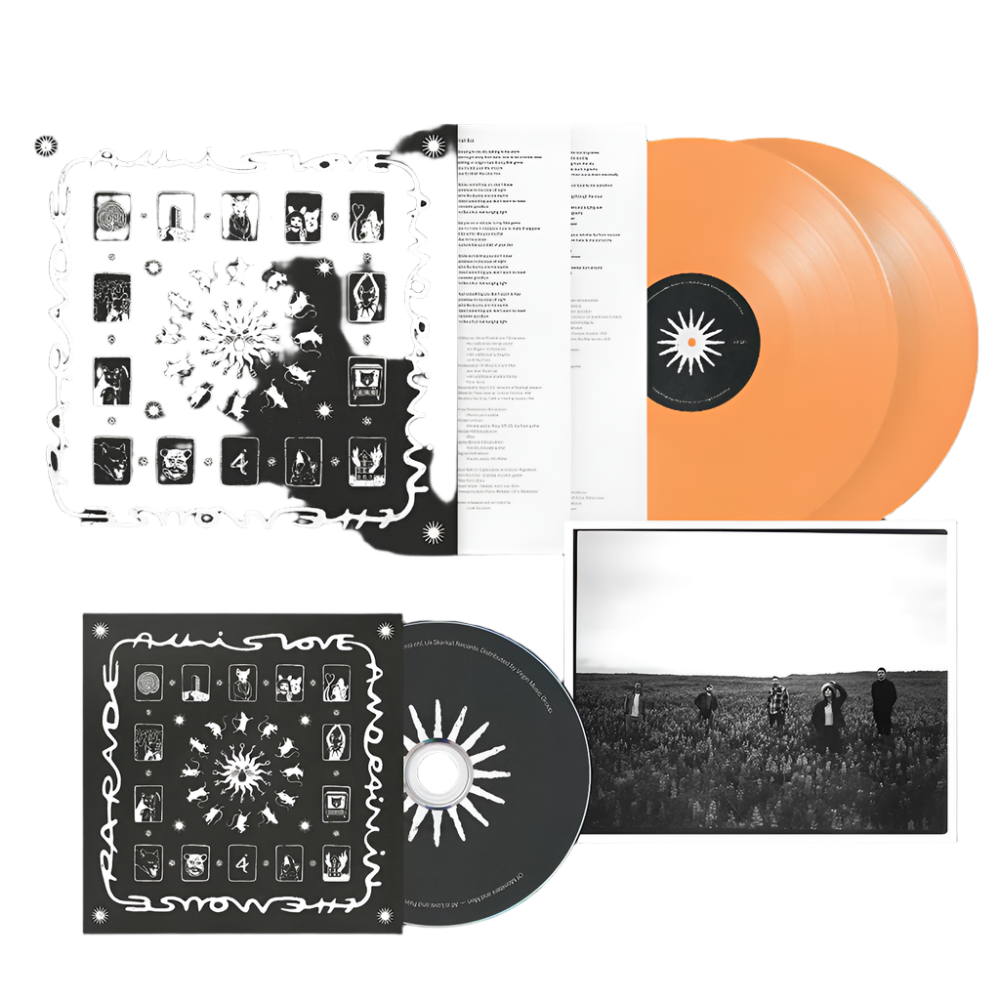 Exclusive Apricot Vinyl (signed art card) and CD Bundle
