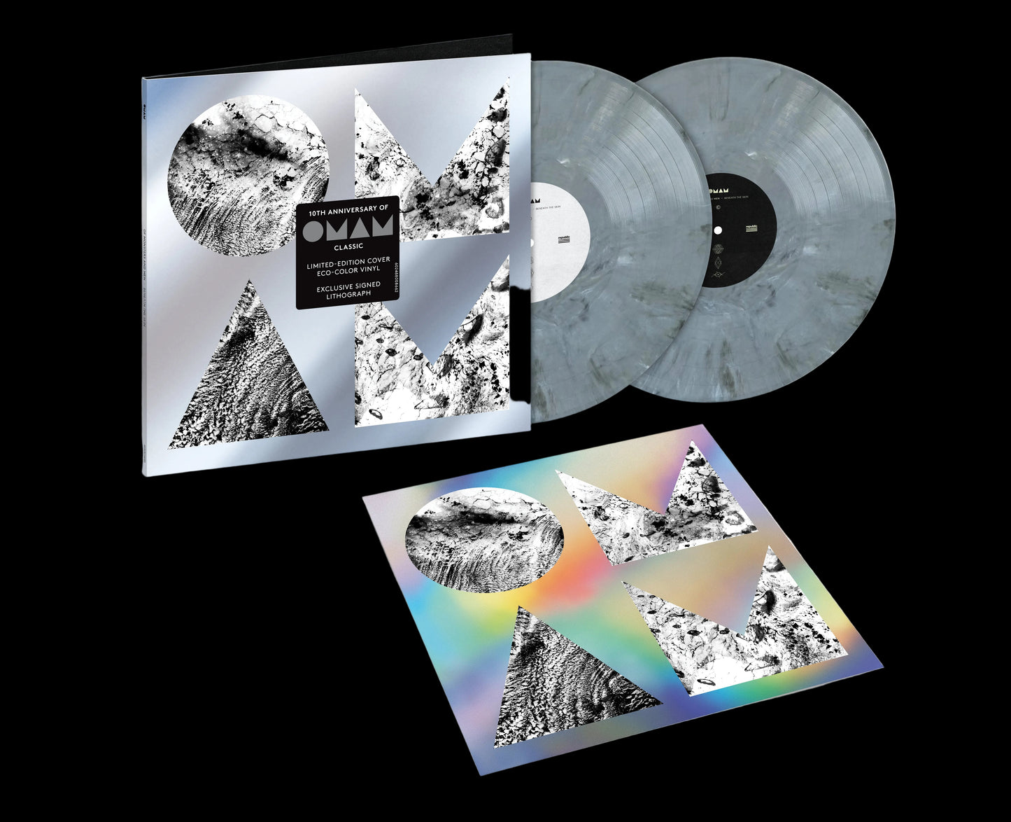 Of Monsters And Men - Beneath The Skin (Limited Edition Eco-Mix Graphite Grey) 2LP + Signed Litho