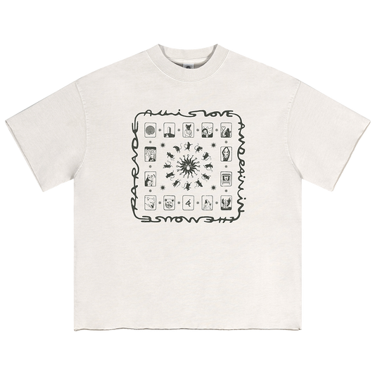 All is Love & Pain T-shirt White T-shirt