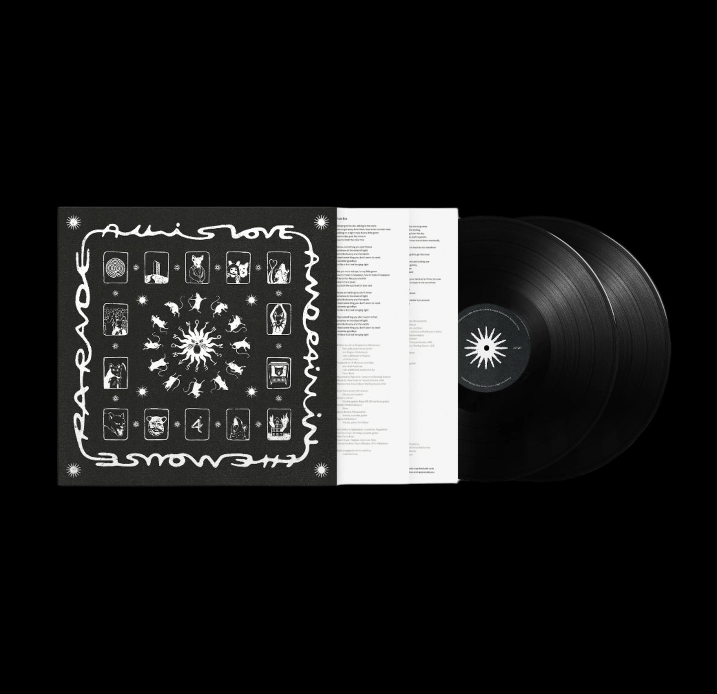 All Is Love and Pain in the Mouse Parade Black 2LP Vinyl