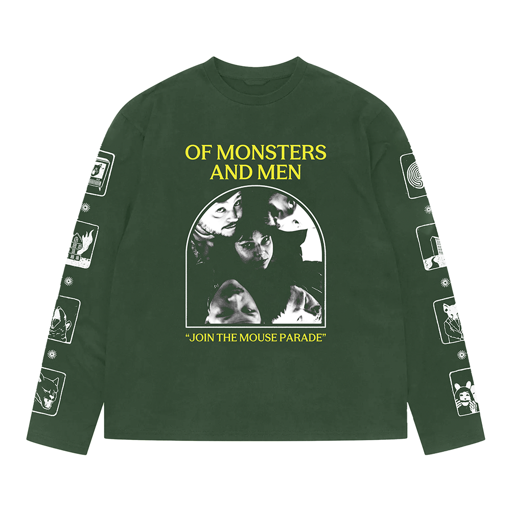Join the Mouse Parade Green Long Sleeve