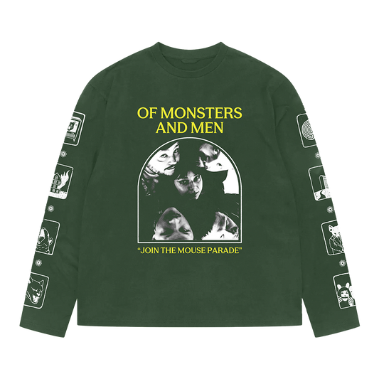 Join the Mouse Parade Green Long Sleeve