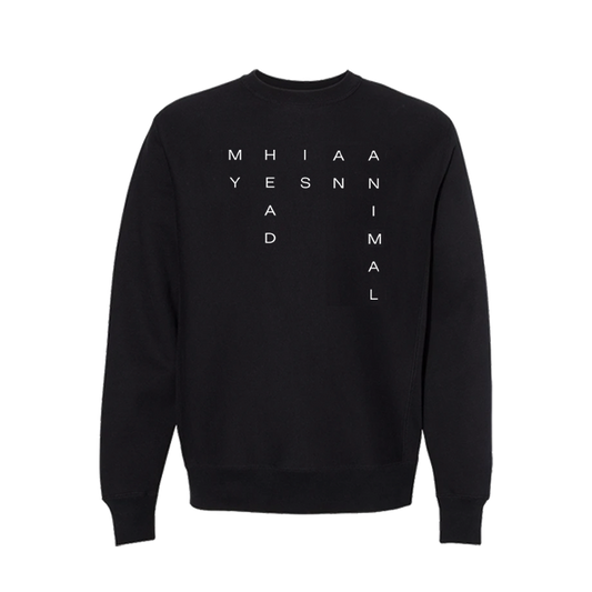 MHIAA Anniversary Black Crewneck