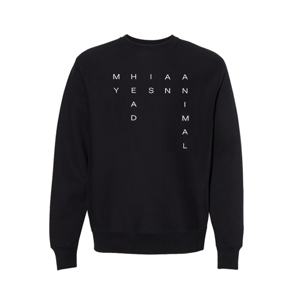 MHIAA Anniversary Black Crewneck