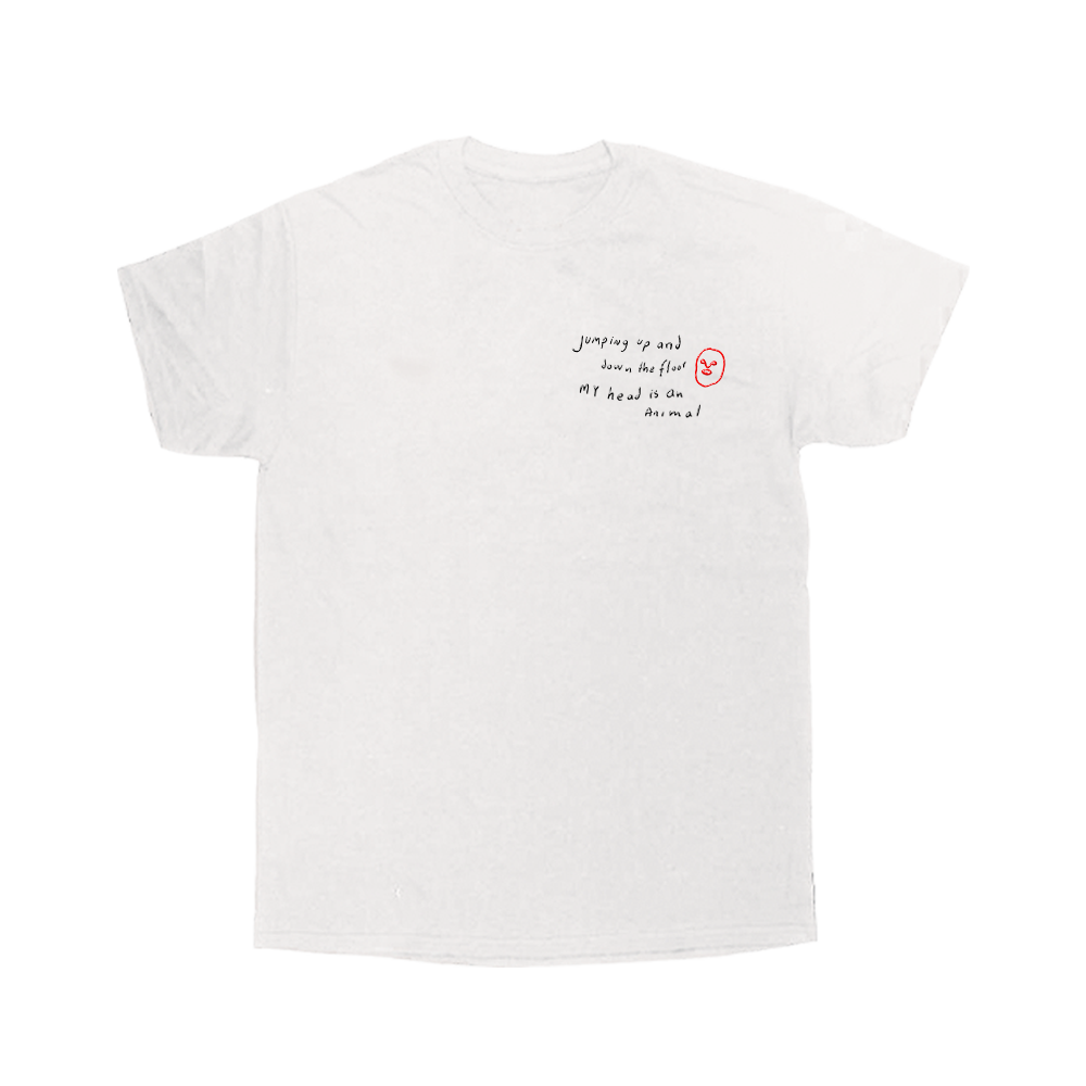 MHIAA Anniversary White Embroidered Tee